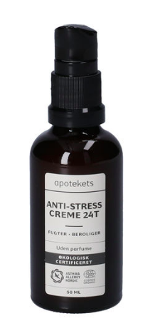 Apotekets Økologisk Certificeret 24 T Anti-Stress Creme 50 ml (restlager)